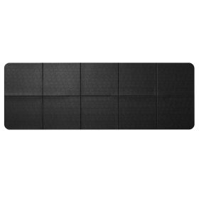 Foldable Walking Pad Treadmill Mat, 1/4" Thick, 24" x 68" Exercise Equipment Mat for Elliptical on Carpet Hardwood Floor Foldable Walking Pad Treadmill Mat, 1/4" Thick, 24" x 68" Exercise Equipment Mat for Elliptical on Carpet Hardwood Floor
