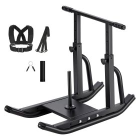Weight Sled, Steel Power Sled, Fitness Training Sleds for Athletic Exercise Speed Improvement, Workout Equipment with Adjustable Height Handle Weight Sled, Steel Power Sled, Fitness Training Sleds for Athletic Exercise Speed Improvement, Workout Equipment with Adjustable Height Handle